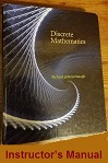 Discrete Mathematics (6E) Instructor’s Manual by Richard Johnsonbaugh